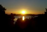 Sunset in Hvar harbour